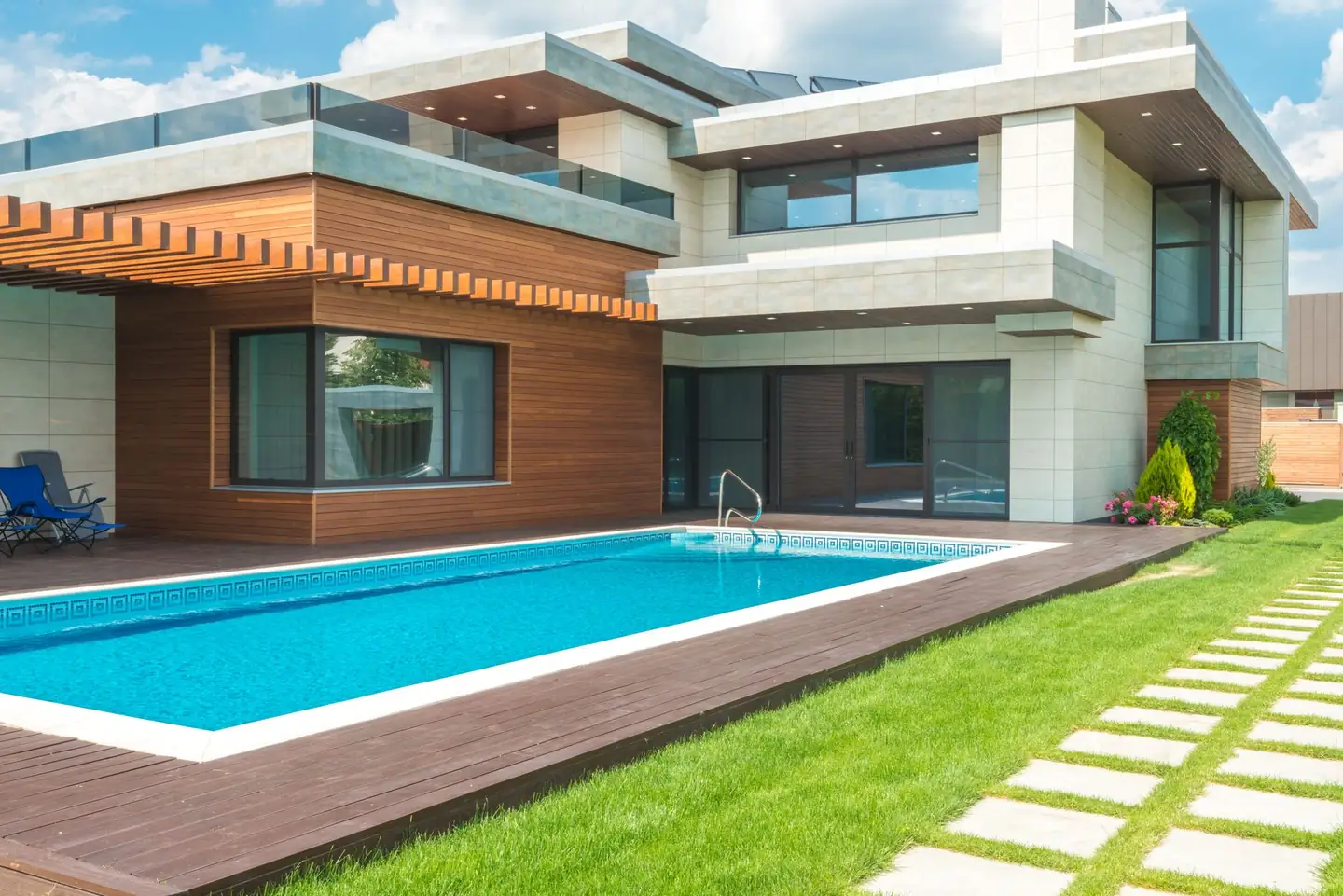 Swimming pool built in White Top, NSW